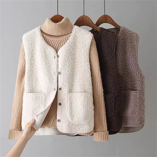 Cardigan -   klassieke  wollen vest