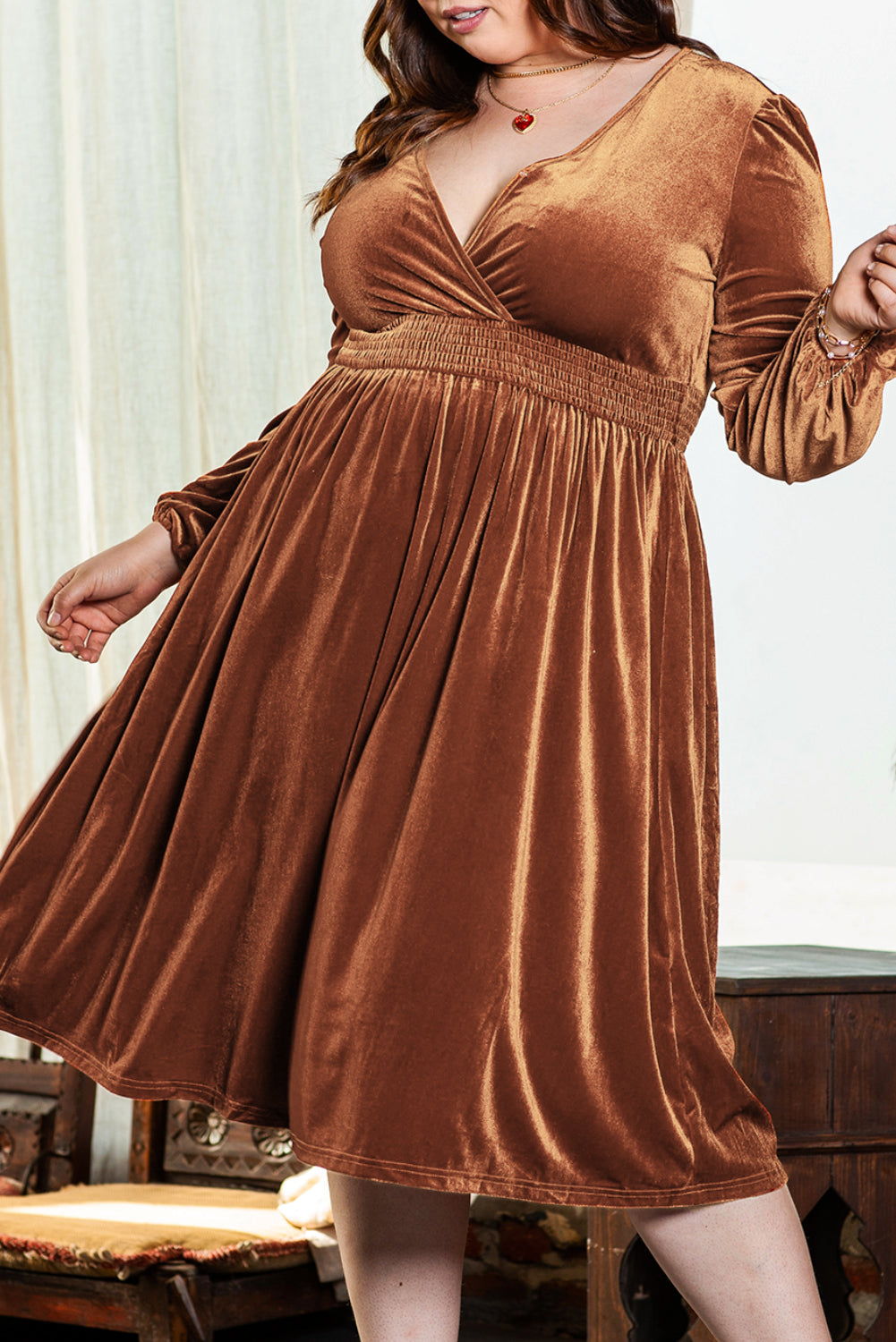 Sefa -  Plus Size Glamourjurk